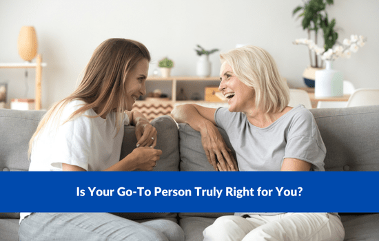 Marshall Connects article, "Is Your Go-To Person Truly Right for You?"