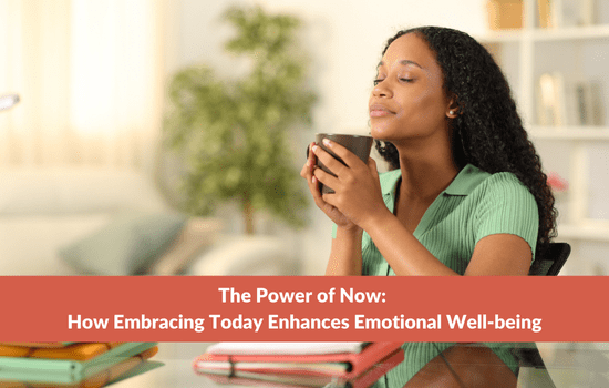 Marshall Connects article, "The Power of Now: How Embracing Today Enhances Emotional Well-being"